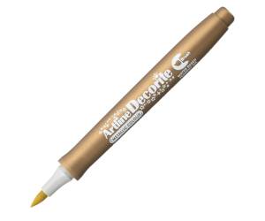 Marcatore Decorite punta pennello oro - 21530