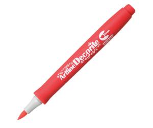 Marcatore Decorite punta pennello rosso - 21206