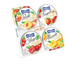 Mini marmellata di frutta - 25 gr cad - conf. 4 pezzi - Zuegg - ZUCOM - 8000340555248 - DMwebShop