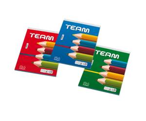 Bocco note Team - 5 mm - 210 x 297 mm - 50 gr - 50 fogli - conf. 10 pezzi - Blasetti - 1006 - 8007758002159 - DMwebShop