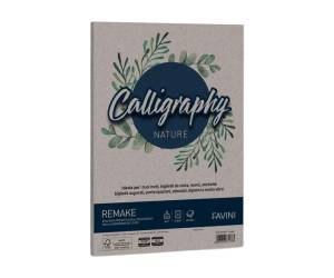 Carta Calligraphy Nature Remake - A4 - 120 gr - scoglio - conf. 50 fogli - Favini - A69U664 - 8007057671773 - DMwebShop