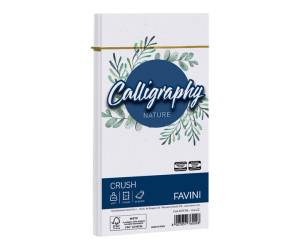Busta Calligraphy Nature Crush - 110 x 220 mm - 120 gr - uva - conf. 25 pezzi - Favini - A57V104 - 8007057760026 - DMwebShop