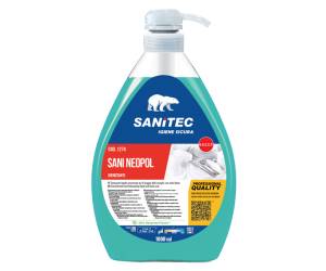 Detergente stoviglie Sani Neopol Piatti - 1 lt - Sanitec - 1274 - 8054633839614 - DMwebShop