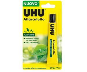 Colla attaccatutto - senza solventi - 20 ml - in blister - Uhu - D3242 - 34301 - 4026700343007 - DMwebShop