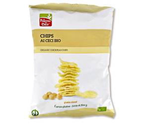 Chips di ceci - 75 gr - conf. 12 pezzi - Vivibio - 0828520 - 8017977042409 - DMwebShop