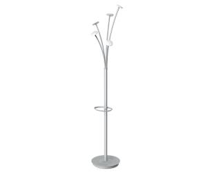 Appendiabiti con portaombrelli 5 posti 187 cm bianco - 25459