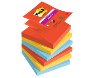 Blocco Super Sticky Z Notes R330,6SS PLAY 76 x 76 mm colori Playful 90 fogli - 25848