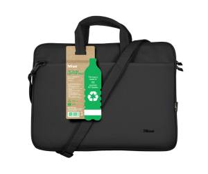 Borsa per notebook Bologna ecocompatibile da 16 nero - 25872