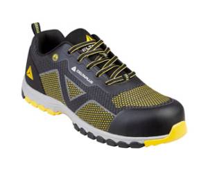 Calzatura di Sicurezza Memphis S1P ESD HRO SRC bassa numero 42 nero giallo - 26130