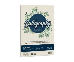 Carta Calligraphy Nature Remake A4,120 gr perla confezione 50 fogli - 25668