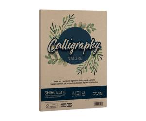 Carta Calligraphy Nature Shiro Eco A4,250 gr legno confezione 50 fogli - 25662