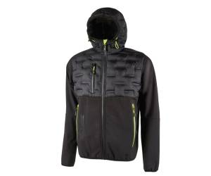 Giacca ibrida Spock idrorepellente taglia XL nero giallo - 26093