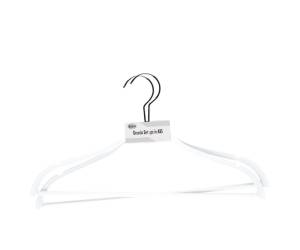 Gruccia antiscivolo 42 x 0,6 cm bianco - 25321