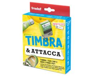 Kit Timbra e Attacca per stampa su tessuti etichette - 25638