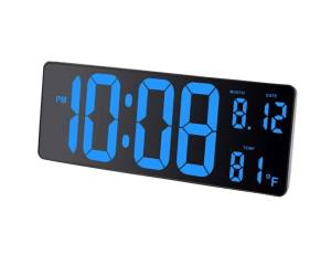 Orologio a LED 37,5 x 13,5 cm - 25513