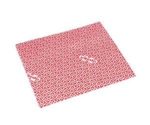 Panno multiuso Wipro con proprieta antibatteriche 36 x 42 cm rosso - 26028
