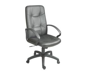 Poltrona direzionale Auriga AUP con braccioli inclusi nero - 25512