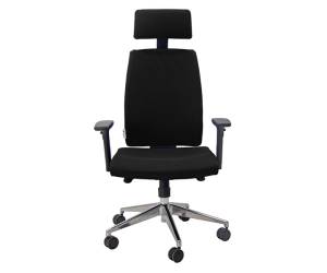 Poltrona semidirezionale Larissa XL con braccioli regolabili e poggiatesta - 25506