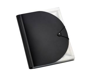 Portadocumenti a soffietto Plastidea 13 tasche A4 PP nero - 25063