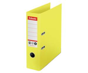 Registratore a leva CO2 neutral A4 dorso 75 mm giallo - 24050