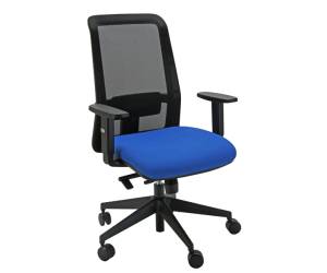 Seduta operativa Jet JEA con braccioli regolabili blu - 25505