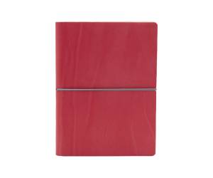 Taccuino Evo Ciak 9 x 13 cm fogli bianchi copertina rosso corallo - 25761