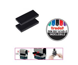 Tampone 6,4931 nero blister 2 pezzi - 25604