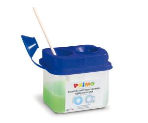 Barattolo lava pennelli - 2 scomparti - Primo - 214AR - 8006919002144 - DMwebShop