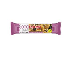 Barretta Good For You - di frutta secca - ciliegie e frutti rossi - 36 gr - conf. 16 pezzi - Fruit-tella - 09397300 - DMwebShop