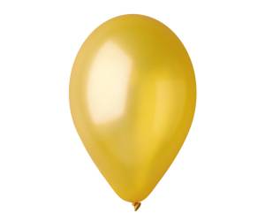 Palloncini in lattice metallizzati - diametro 26 cm - oro - conf. 16 pezzi - Big Party - 72190. - 8020834721904 - DMwebShop