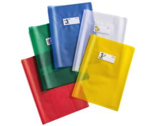 Coprimaxi Emysilk con alette PVC 180 mic 21 x 30 cm goffrato trasparente - 26530