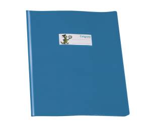 Coprimaxi GreenLine con alette PVC 220 mic 21 x 30 cm lucido coprente blu - 26512