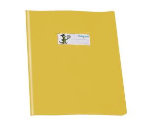 Coprimaxi GreenLine con alette PVC 220 mic 21 x 30 cm lucido coprente giallo - 26508