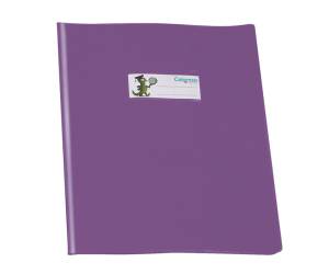 Coprimaxi GreenLine con alette PVC 220 mic 21 x 30 cm lucido coprente lilla - 26503