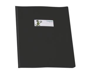 Coprimaxi GreenLine con alette PVC 220 mic 21 x 30 cm lucido coprente nero - 26509