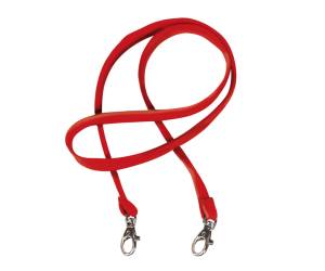 Cordoncino Pass mt raso lunghezza 85 cm rosso - 26885