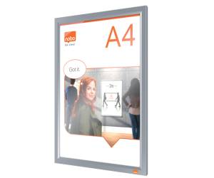 Cornice Impression PRO a clip A4 alluminio - 26899