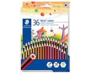 Matite colorate Noris Colour in Wopex colori assortiti astuccio 36 pezzi - 26534