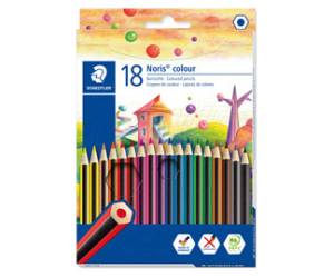 Matite colorateNoris Colour in wopex colori assortiti astuccio 18 pezzi - 26535