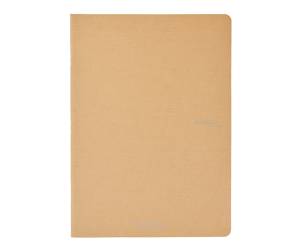 Maxiquaderno Ecoqua original PM A4,90 gr 1 rigo 40 fogli bruno - 26397