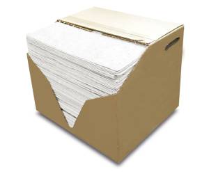 Panni assorbenti per oli ed idrocarburi 41 x 46 cm - 26829