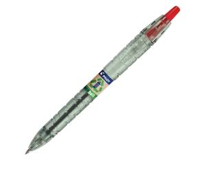 Penna a sfera scatto B2P Ecoball BeGreen punta 1 mm rosso - 26760