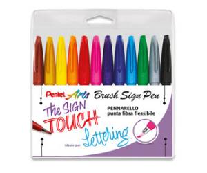 Pennarello Brush Sign Pen colori assortiti - 26713
