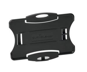 Portabadge Eco per 1 tessera 54 x 87 mm nero - 26884