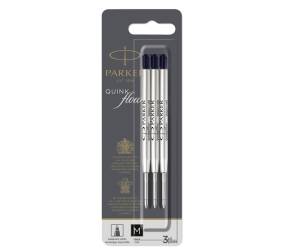 Refill sfera QuinkFlow punta media metallo nero blister 3 pezzi - 26742