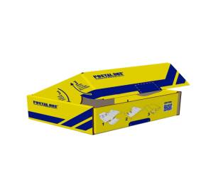 Scatola spedizioni Postal Box XS 34 x 24 x 6 cm giallo blu - 26842