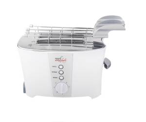 Tostapane elettrico 2 pinze 600 W bianco - 26243