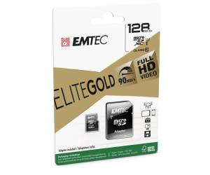 Micro SDXC Class 10 Gold con Adattatore 128GB - 3484