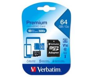 Micro SDXC Classe 10 fino a 45mb sec 64GB - 16425