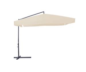 Ombrellone quadro con braccio laterale 3 x3 mt ecru - 2153